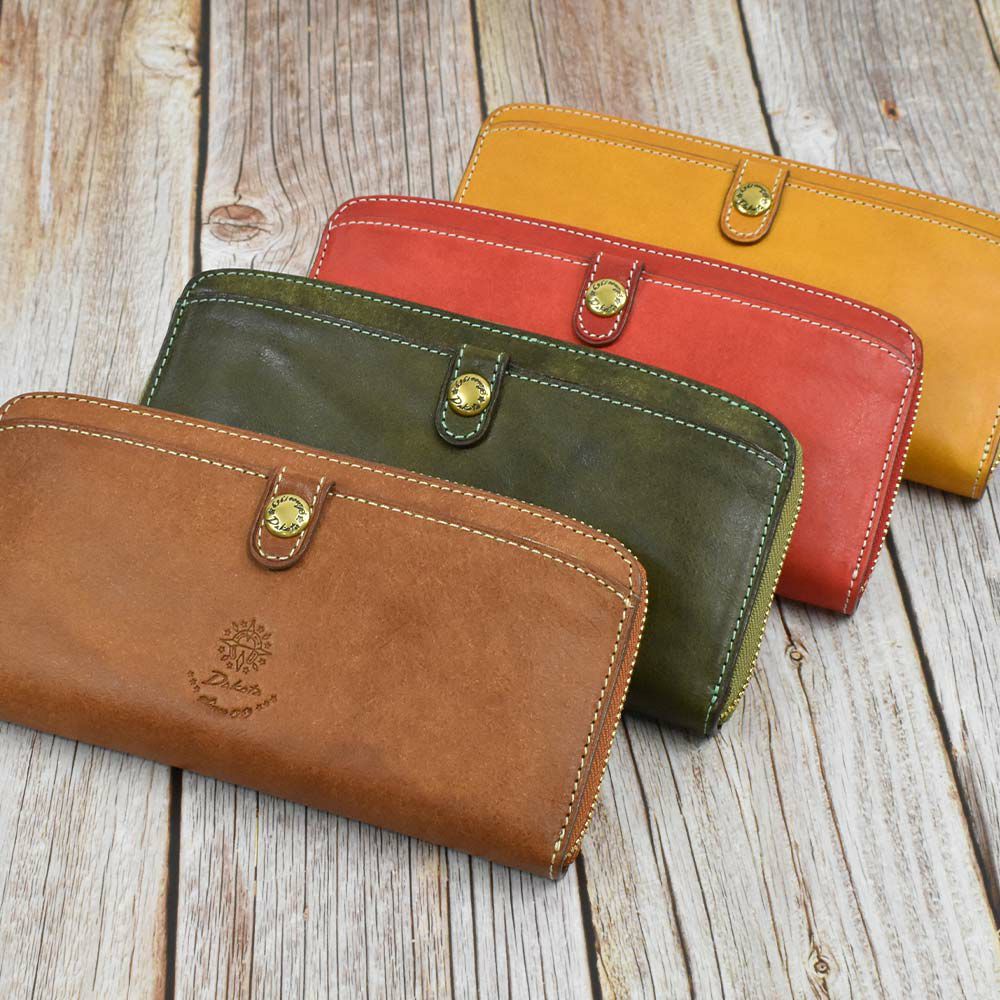 ダコタDakota長財布レディースコラッジョラウンドファスナー財布ファスナーレディース財布レディース長財布本革革レザー大容量ブランドおしゃれ薄いカード入れ多いカードポケット多数30代40代50代36442