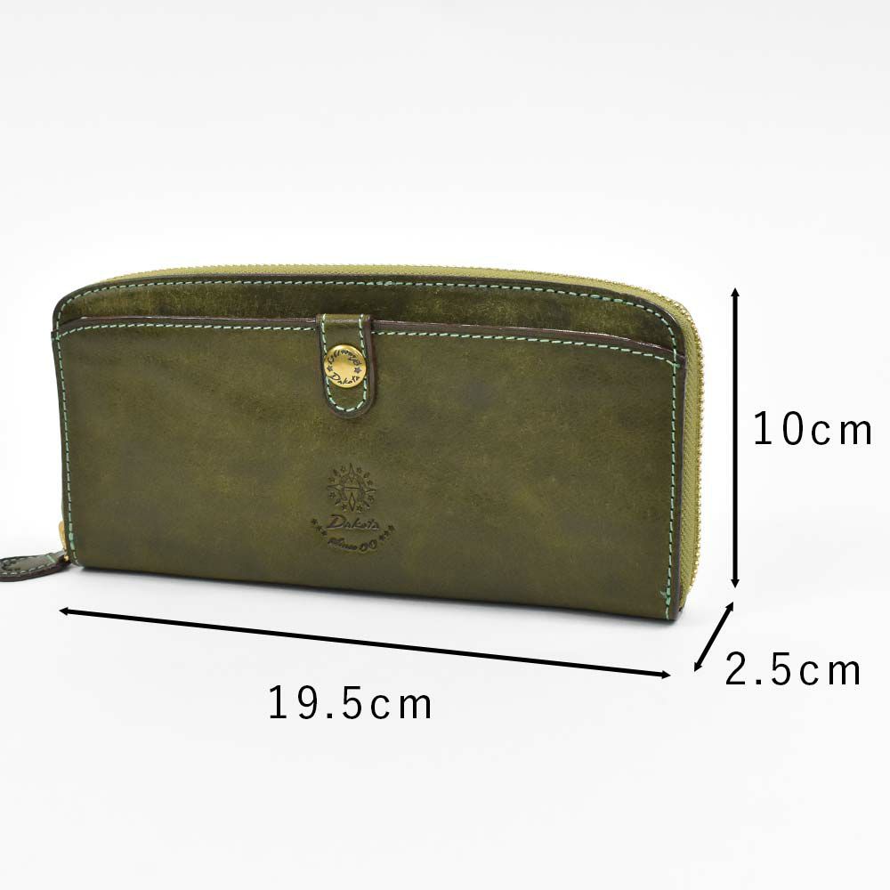 ダコタDakota長財布レディースコラッジョラウンドファスナー財布ファスナーレディース財布レディース長財布本革革レザー大容量ブランドおしゃれ薄いカード入れ多いカードポケット多数30代40代50代36442