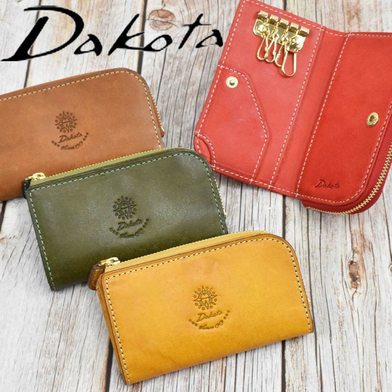 ダコタDakotaキーケース小銭入れ付きスマートキーレディース本革革レザーおしゃれファスナー付き鍵ケース鍵入れ4連5連コンパクト人気ブランドかわいいキーケース大容量人気女性ギフトプレゼント36445