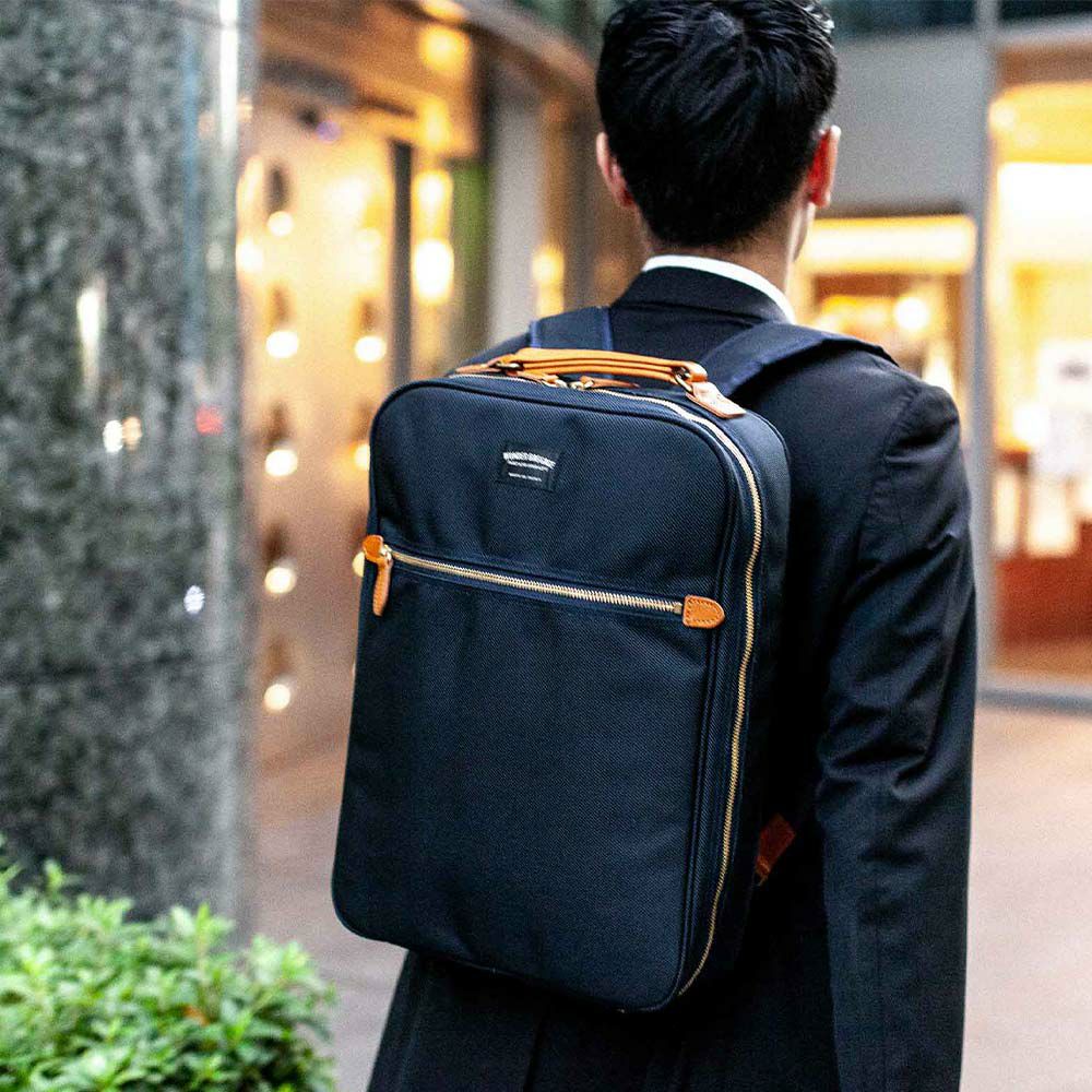 【12/1限定★エントリーで全員16倍】ワンダーバゲージリュックビジネスリュックA4WONDERBAGGAGEGOODMANSメンズレディースビジネスバッグMGBUSINESSSACKグッドマンズカジュアルビジネスPC収納人気評判日本製WB-G-026
