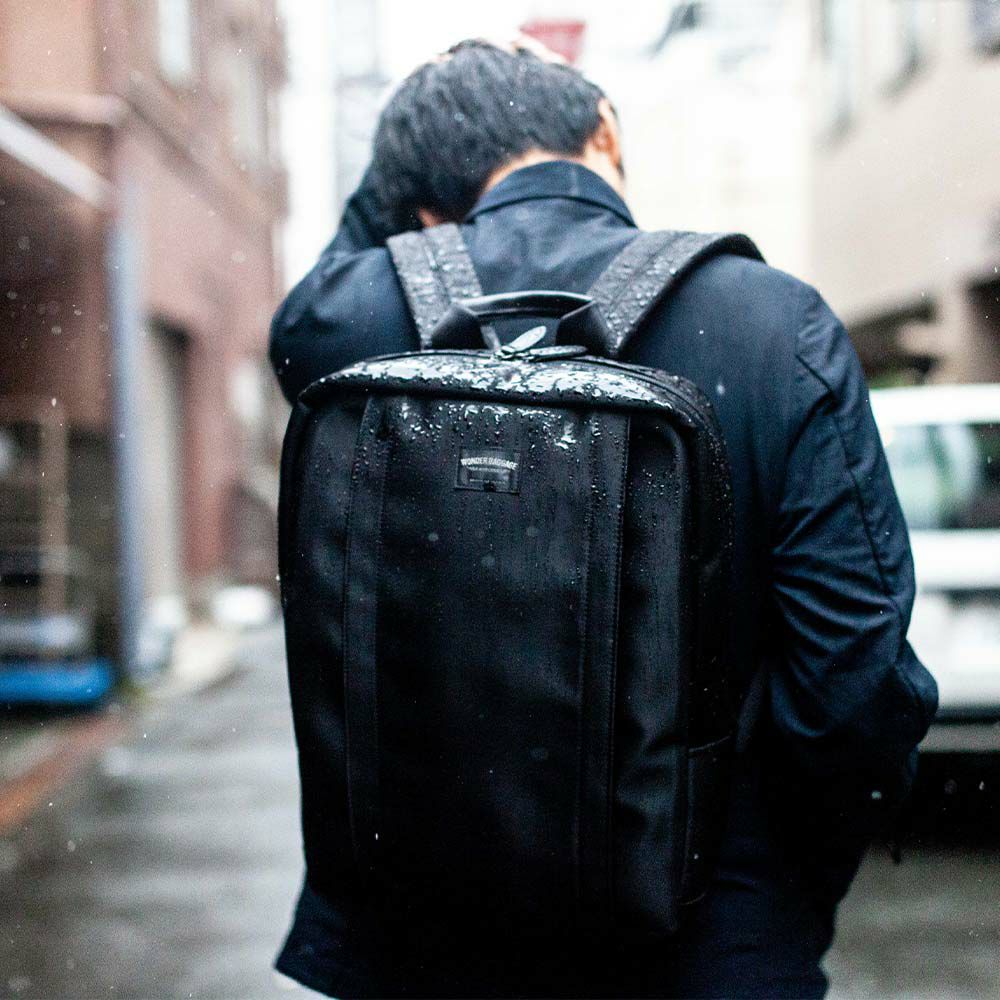 【12/1限定★エントリーで全員16倍】ワンダーバゲージリュックビジネスリュックA4WONDERBAGGAGEGOODMANSメンズレディースビジネスバッグMGBUSINESSSACKグッドマンズカジュアルビジネス薄いスリム人気評判日本製WB-G-026
