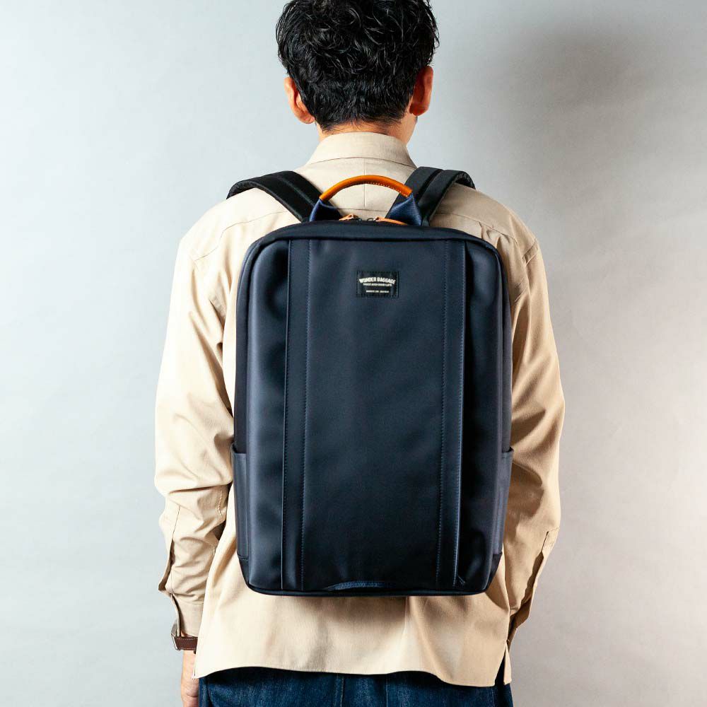 【12/1限定★エントリーで全員16倍】ワンダーバゲージリュックビジネスリュックA4WONDERBAGGAGEGOODMANSメンズレディースビジネスバッグMGBUSINESSSACKグッドマンズカジュアルビジネス薄いスリム人気評判日本製WB-G-026
