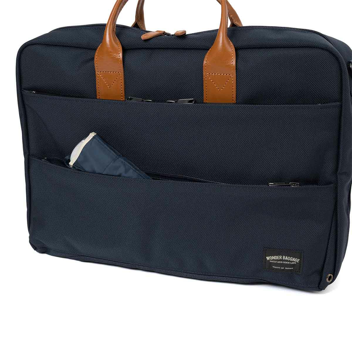 【12/1限定★エントリーで全員16倍】ワンダーバゲージリュック3WAYビジネスリュックB4A4防水撥水WONDERBAGGAGEGOODMANSメンズレディースビジネスバッグ防水リュック3WAYバッグバッグ3WAYWRグッドマンズビジネス通勤日本製WB-G-020