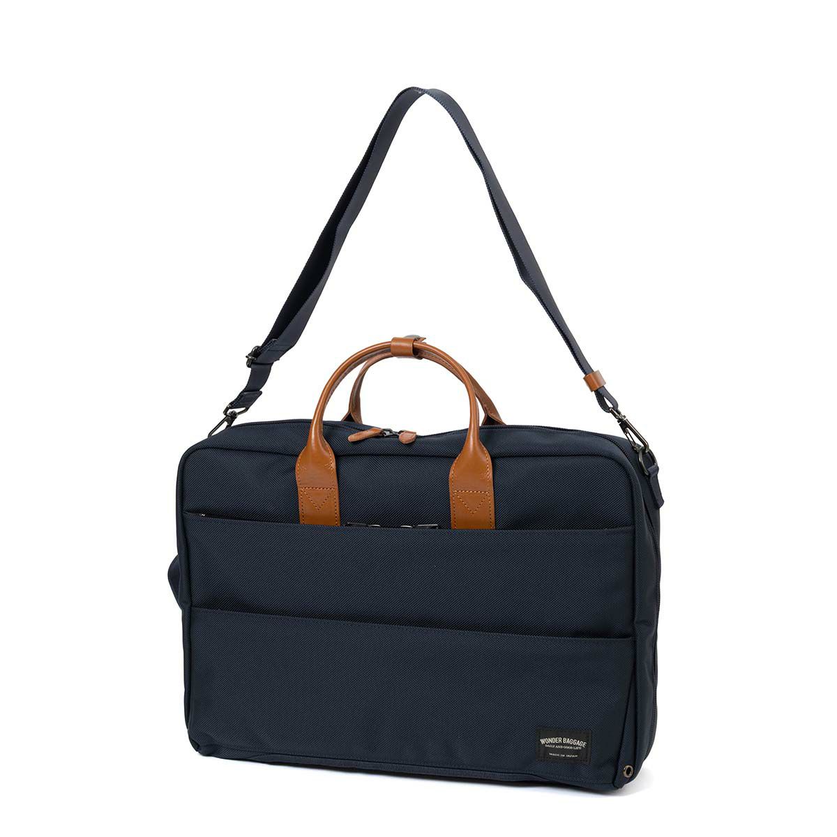 【12/1限定★エントリーで全員16倍】ワンダーバゲージリュック3WAYビジネスリュックB4A4防水撥水WONDERBAGGAGEGOODMANSメンズレディースビジネスバッグ防水リュック3WAYバッグバッグ3WAYWRグッドマンズビジネス通勤日本製WB-G-020
