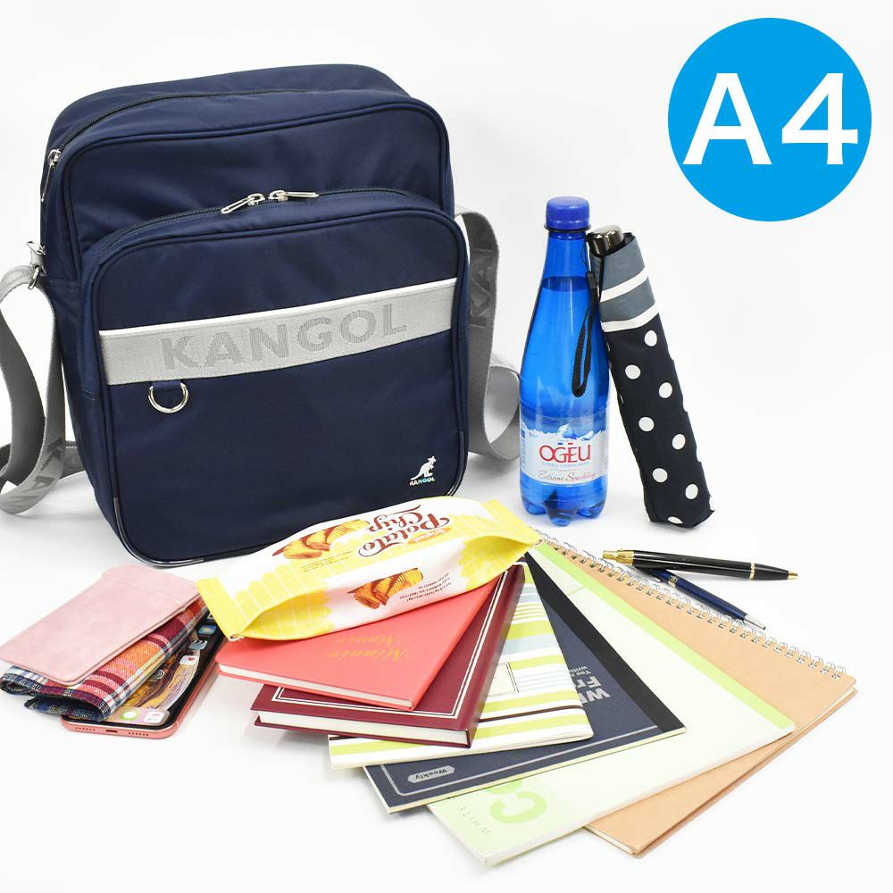 【新作】カンゴールスクールショルダーバッグKANGOLA4縦型高校生女子高生横浜型ショルダーバッグスクールバッグスクールショルダー小さめコンパクト中学生女子レディースブランド通学ピンクブルーマルチ250-1020