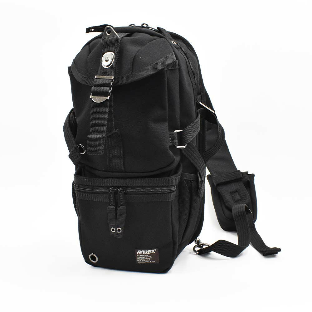 AVIREXボディバッグメンズ大容量B5アビレックスイーグルバッグショルダーバッグアヴィレックスボディバックボディーバッグブランド人気軽量かっこいいミリタリーAVX305L