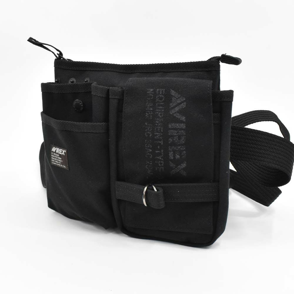 AVIREXショルダーバッグウエストバッグアビレックスバッグアヴィレックスメンズレディースヒップバッグウエストポーチシザーバッグチョークバッグブランド人気軽量男性かっこいいミリタリーAVX342L