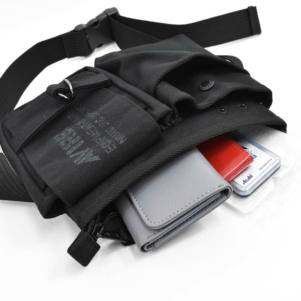 AVIREXショルダーバッグウエストバッグアビレックスバッグアヴィレックスメンズレディースヒップバッグウエストポーチシザーバッグチョークバッグブランド人気軽量男性かっこいいミリタリーAVX342L