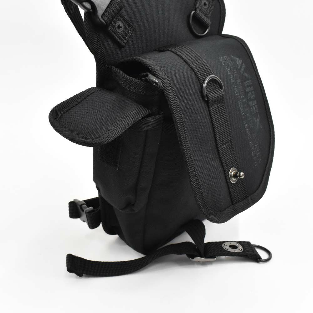 AVIREXショルダーバッグレッグバッグ2WAYアビレックスバッグウエストバッグレッグバッグアヴィレックスメンズレディースブランド人気おすすめ軽量男性釣りアウトドア自転車登山AVX348L