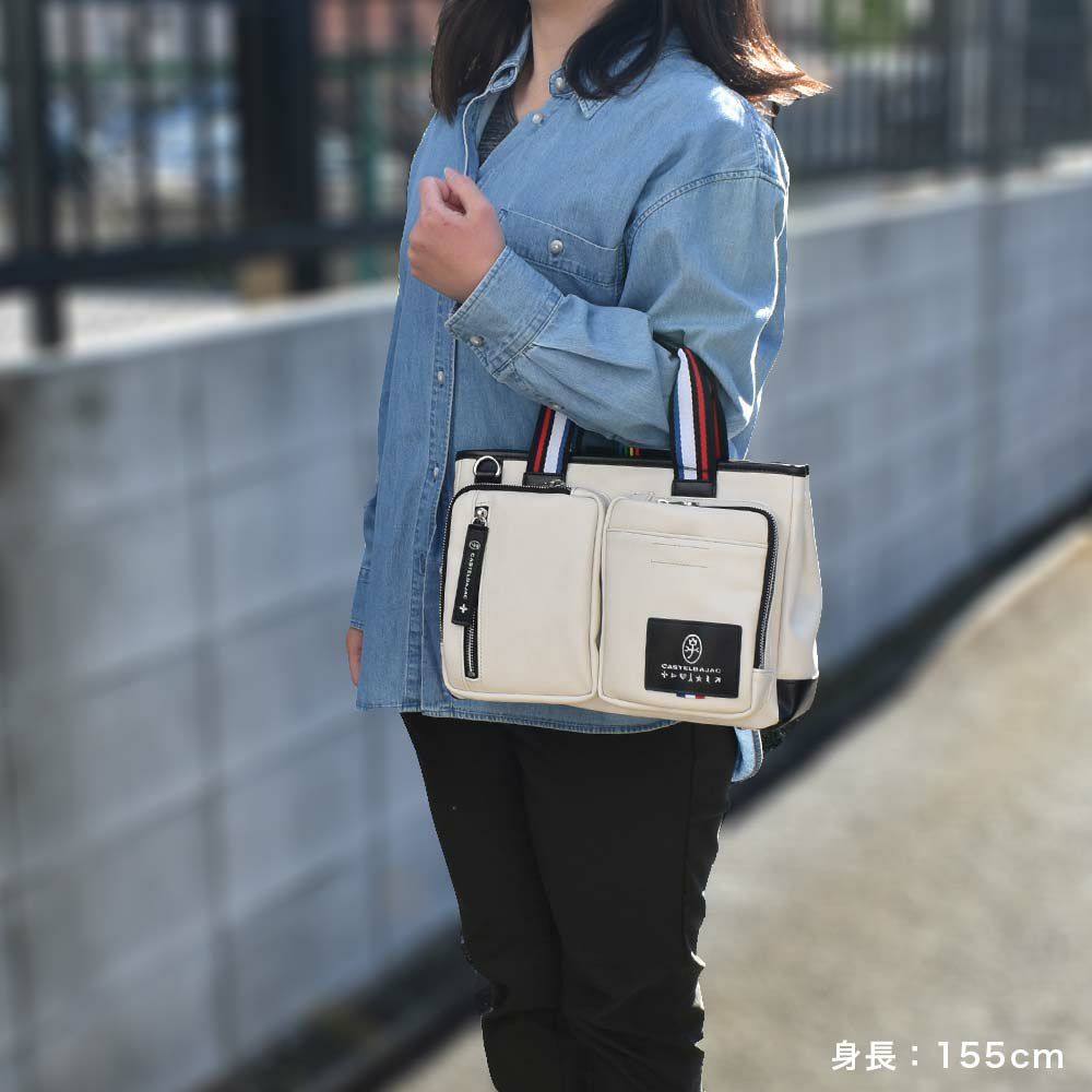 カステルバジャックバッグミニトートバッグドライビングトートCASTELBAJACローレンメンズレディースミニブリーフハンドバッグトートバッグ合皮ブランド軽量おしゃれかっこいい大きめ結婚式大容量37501