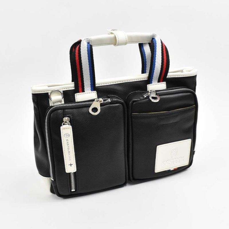 カステルバジャックバッグミニトートバッグドライビングトートCASTELBAJACローレンメンズレディースミニブリーフハンドバッグトートバッグ合皮ブランド軽量おしゃれかっこいい大きめ結婚式大容量37501