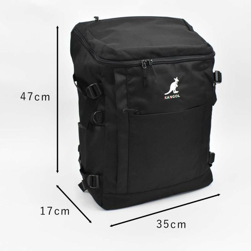 【ポイント最大36倍|12/10限定】カンゴールリュックKANGOL30LA3ボックス型通学大容量レディースメンズ女子女子高生中学生高校生リュックサック通学リュックスポーツ人気ブランドおしゃれかわいい多収納抗菌防臭250-1541
