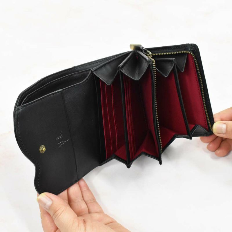 シビラ財布sybilla二つ折りピエッサがま口レディース二つ折り財布ブランドコンパクト本革5470270