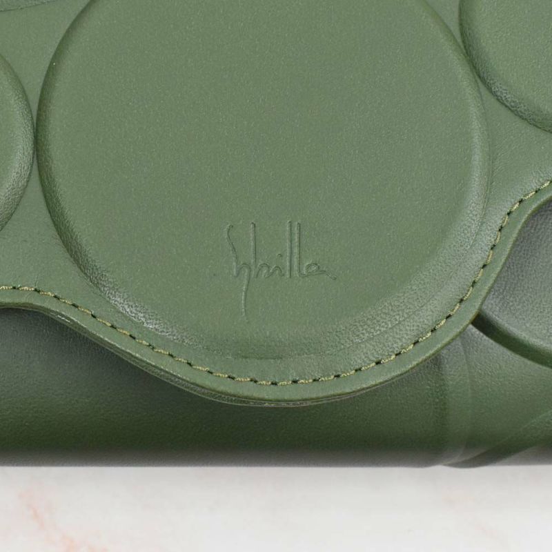 シビラ財布sybilla長財布かぶせ型シルクロレディースブランド大容量本革5470231