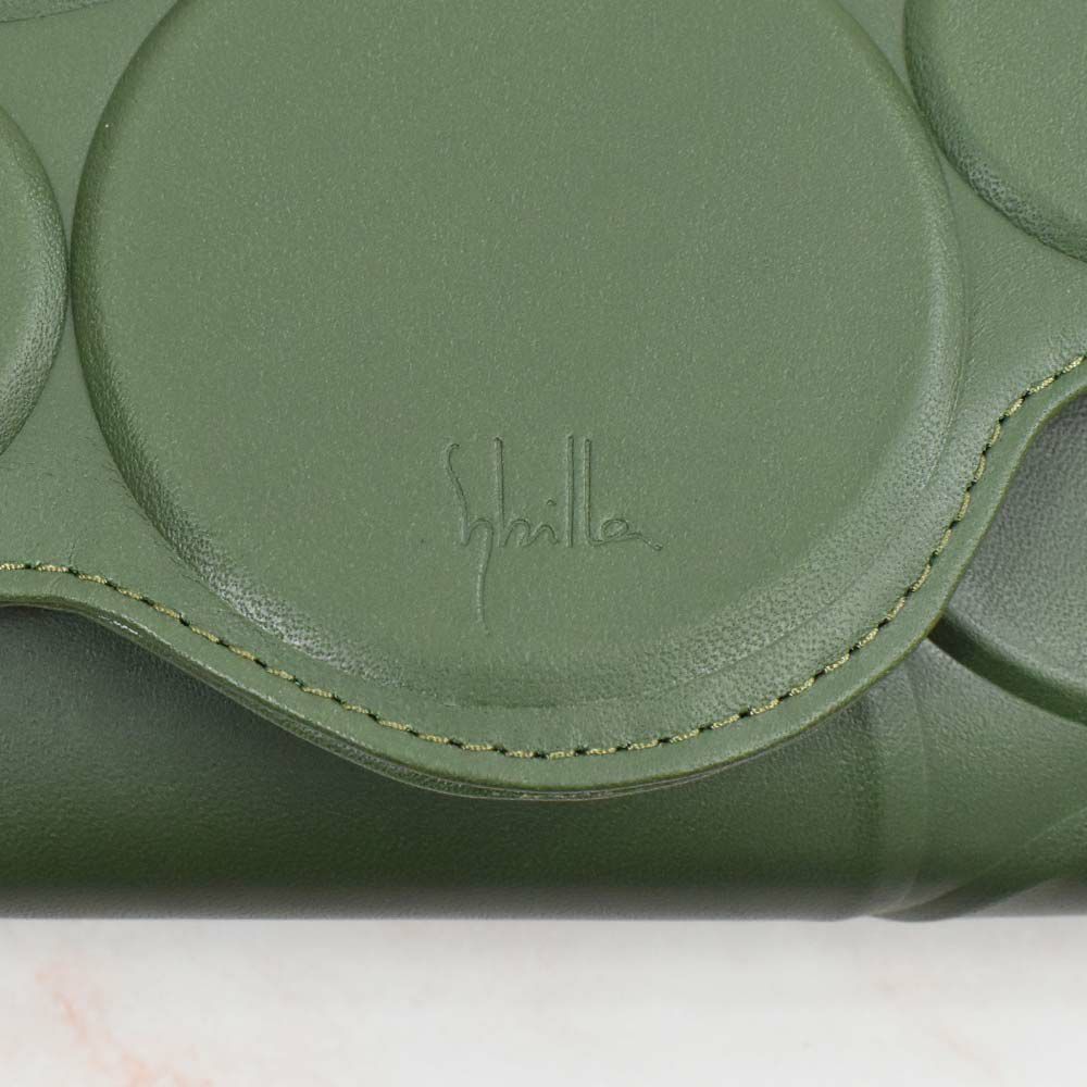 シビラ財布sybilla長財布かぶせ型シルクロレディースブランド大容量本革5470231