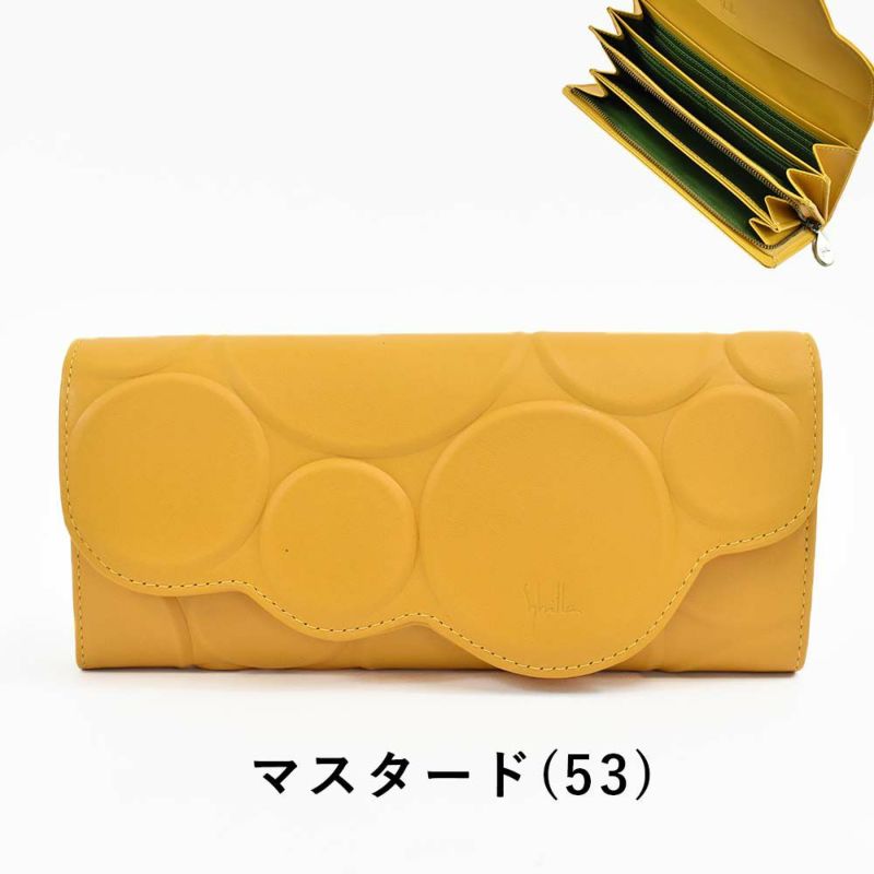 シビラ財布sybilla長財布かぶせ型シルクロレディースブランド大容量本革5470231