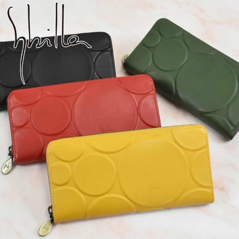 シビラ財布sybilla長財布ランドファスナー型シルクロレディースブランド大容量本革5470232