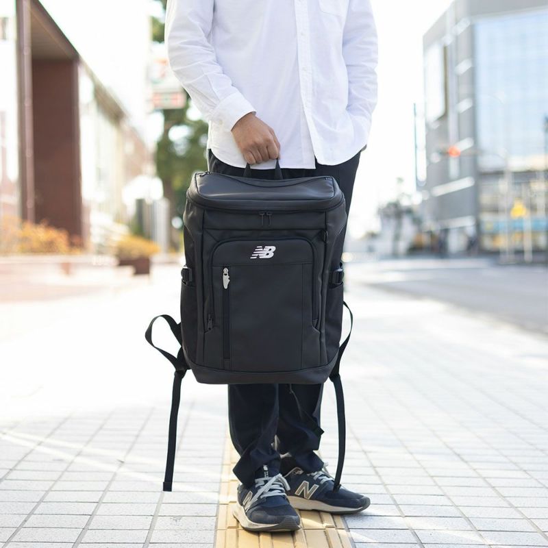 【2025新作】ニューバランスリュック通学限定カラーnewbalance30LA3ボックス型リュックサック男子女子中学生高校生女子高生メンズレディーススポーツリュック通学リュック大容量LAB55680