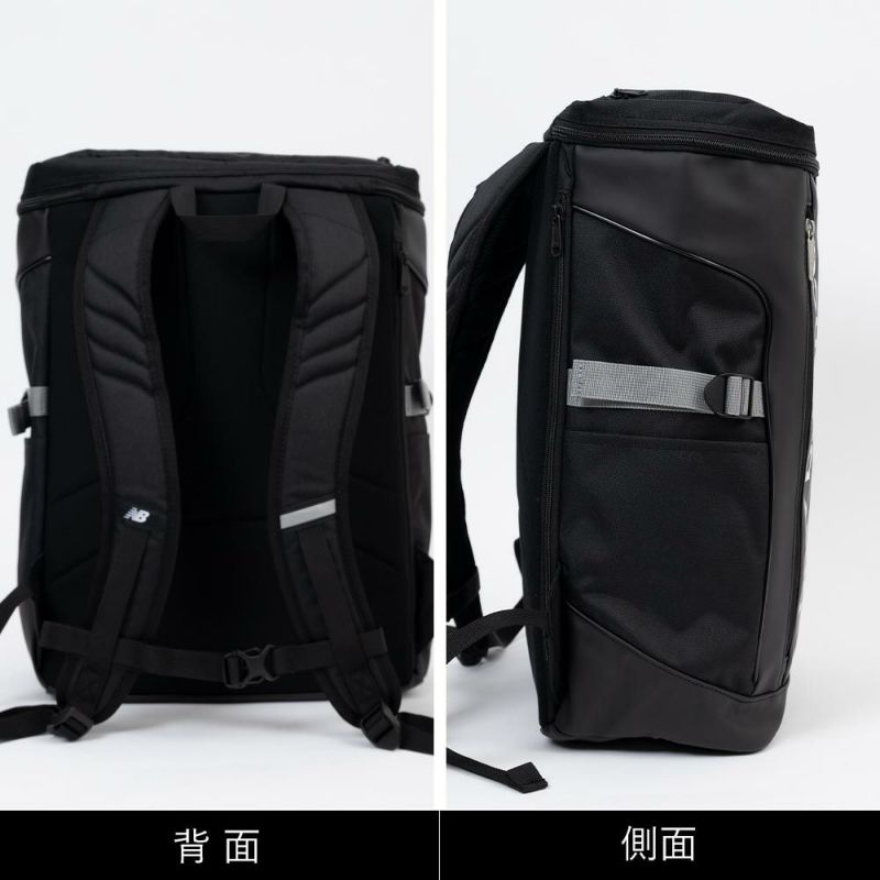 【2025新作】ニューバランスリュック通学限定カラーnewbalance30LA3ボックス型リュックサック男子女子中学生高校生女子高生メンズレディーススポーツリュック通学リュック大容量LAB55680