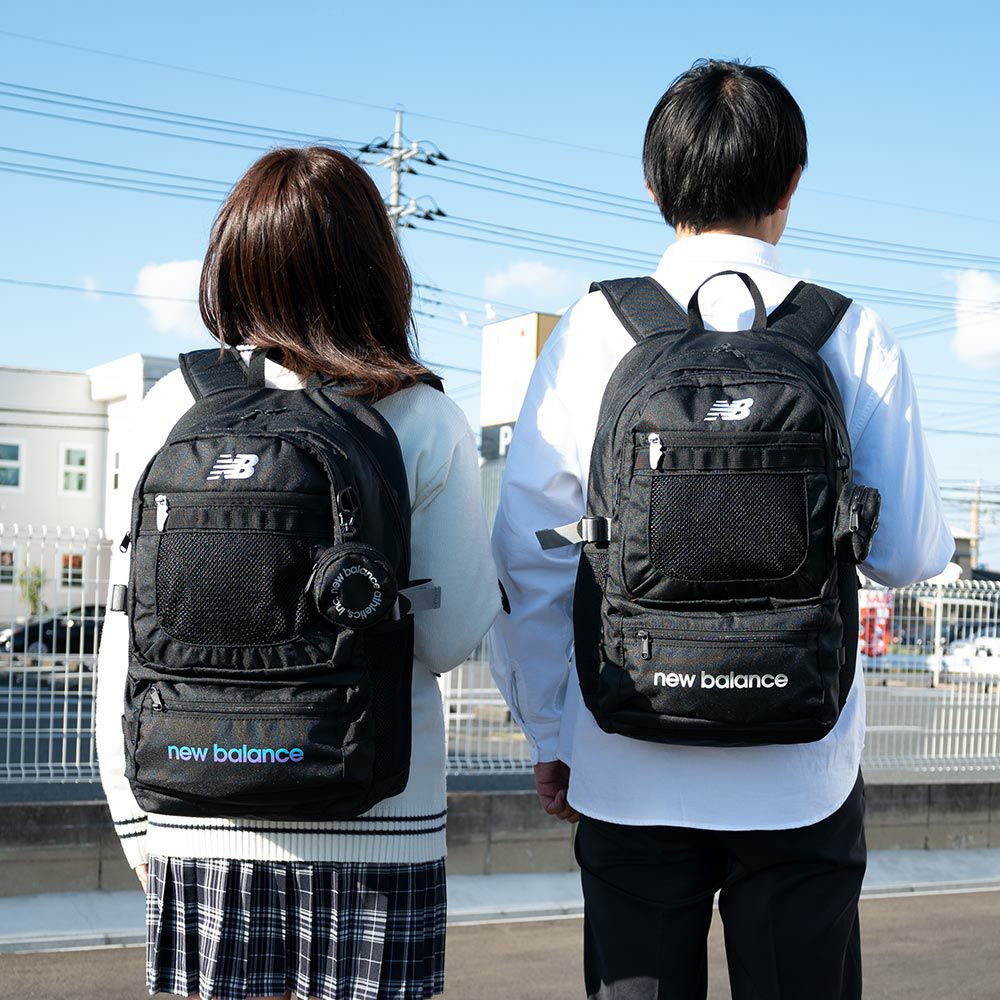 【2025新作】ニューバランスリュック通学限定カラーnewbalance30LB4女子男子大容量おしゃれリュックサック中学生高校生女子高生レディースメンズスポーツリュック通学リュックLAB55683