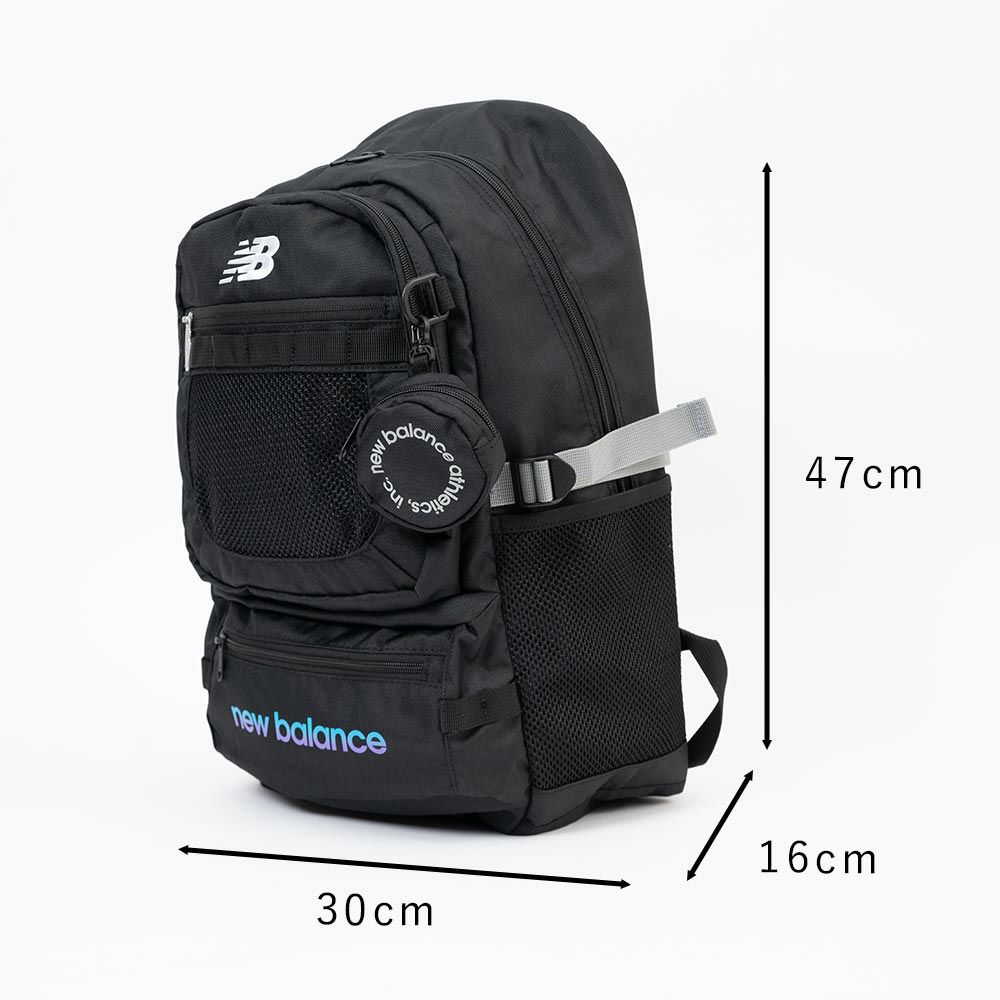 【2025新作】ニューバランスリュック通学限定カラーnewbalance30LB4女子男子大容量おしゃれリュックサック中学生高校生女子高生レディースメンズスポーツリュック通学リュックLAB55683