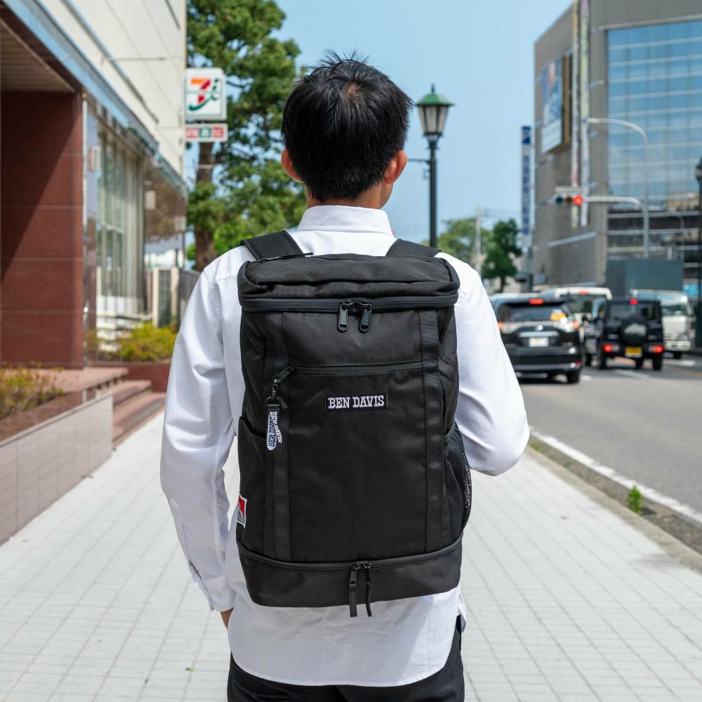 【P最大34倍|お買い物マラソン】BENDAVISリュックベンデイビス30LB4メンズレディースボックス型大容量通学リュックサック通学リュックボックスリュックブランド男子女子高校生中学生女子高生ゴリラBENDAVISベンデイヴィスBDW-8011