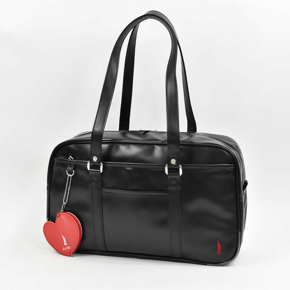 【2022新作】イーストボーイスクールバッグ合皮EASTBOYA4女子高校生中学生女子高生レディーススクールバックサブバッグサブバックスクバブランド通学おしゃれかわいい大容量学生かばん黒色紺色EBA21