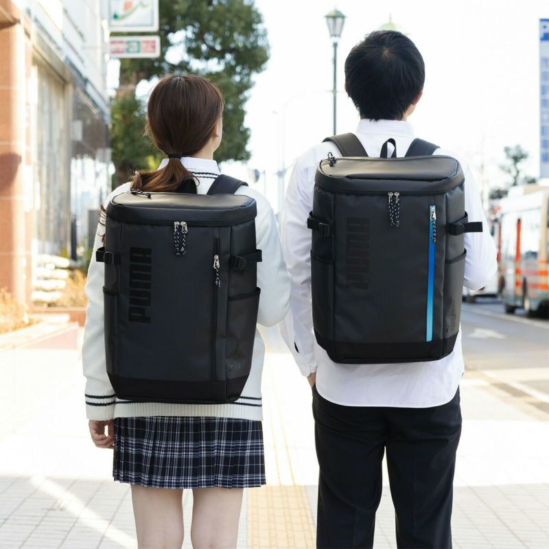 PUMAリュック通学プーマ33LB4男子女子メンズレディースボックス型大容量リュックサックバックパックリックサック通学リュックボックスリュックブランド人気大きめ高校生中学生J20356