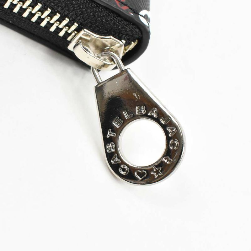 カステルバジャック小銭入れミニ財布財布CASTELBAJACメンズレディースカルルミニウォレットミニコンパクトコインケースキーケース小銭ブランドコンパクト財布薄い小さい小さめキャッシュレス本革53621