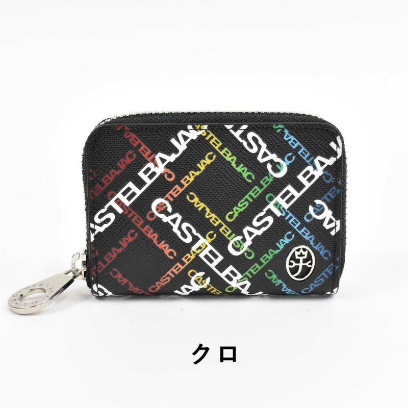 カステルバジャック小銭入れミニ財布財布CASTELBAJACメンズレディースカルルミニウォレットミニコンパクトコインケースキーケース小銭ブランドコンパクト財布薄い小さい小さめキャッシュレス本革53621