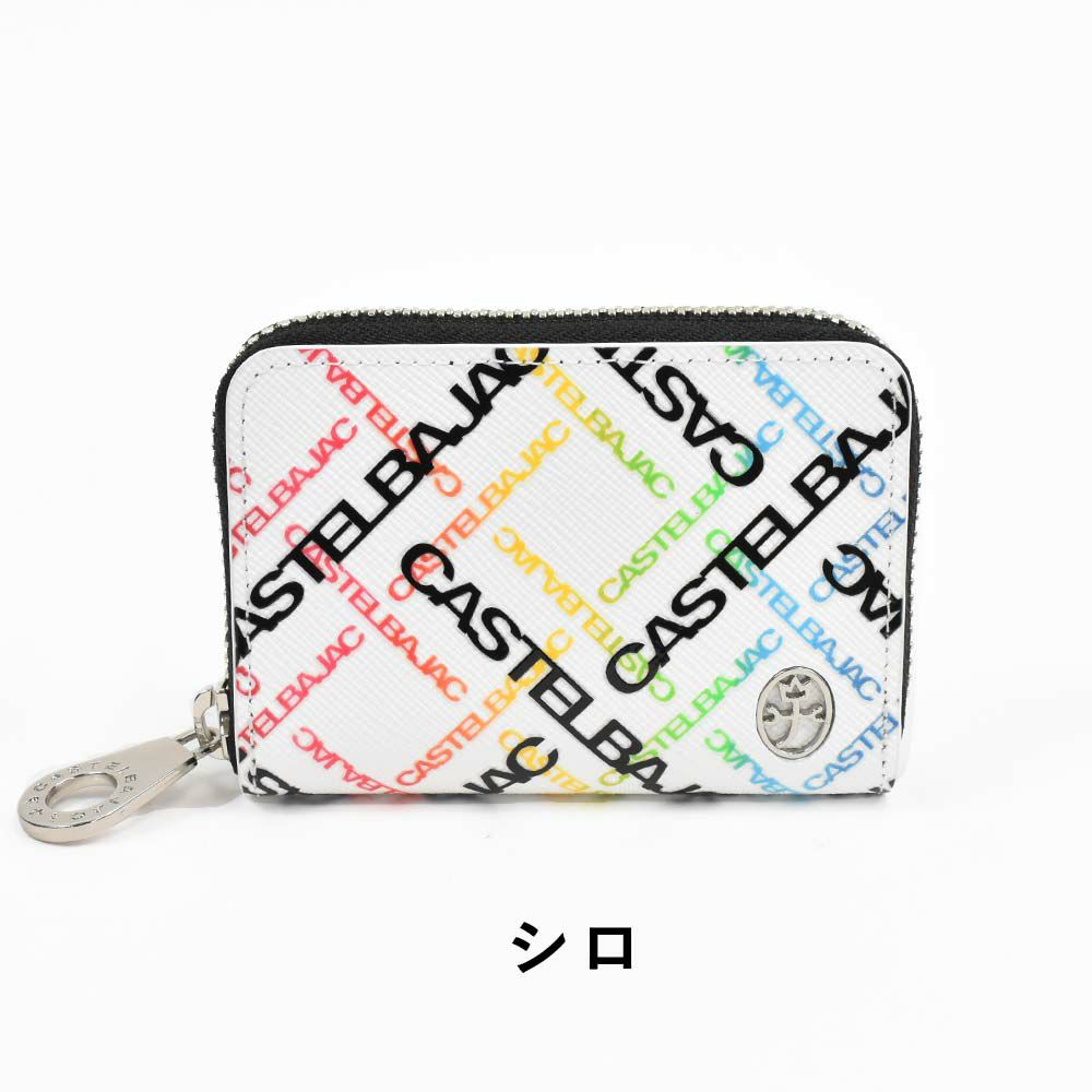 カステルバジャック小銭入れミニ財布財布CASTELBAJACメンズレディースカルルミニウォレットミニコンパクトコインケースキーケース小銭ブランドコンパクト財布薄い小さい小さめキャッシュレス本革53621
