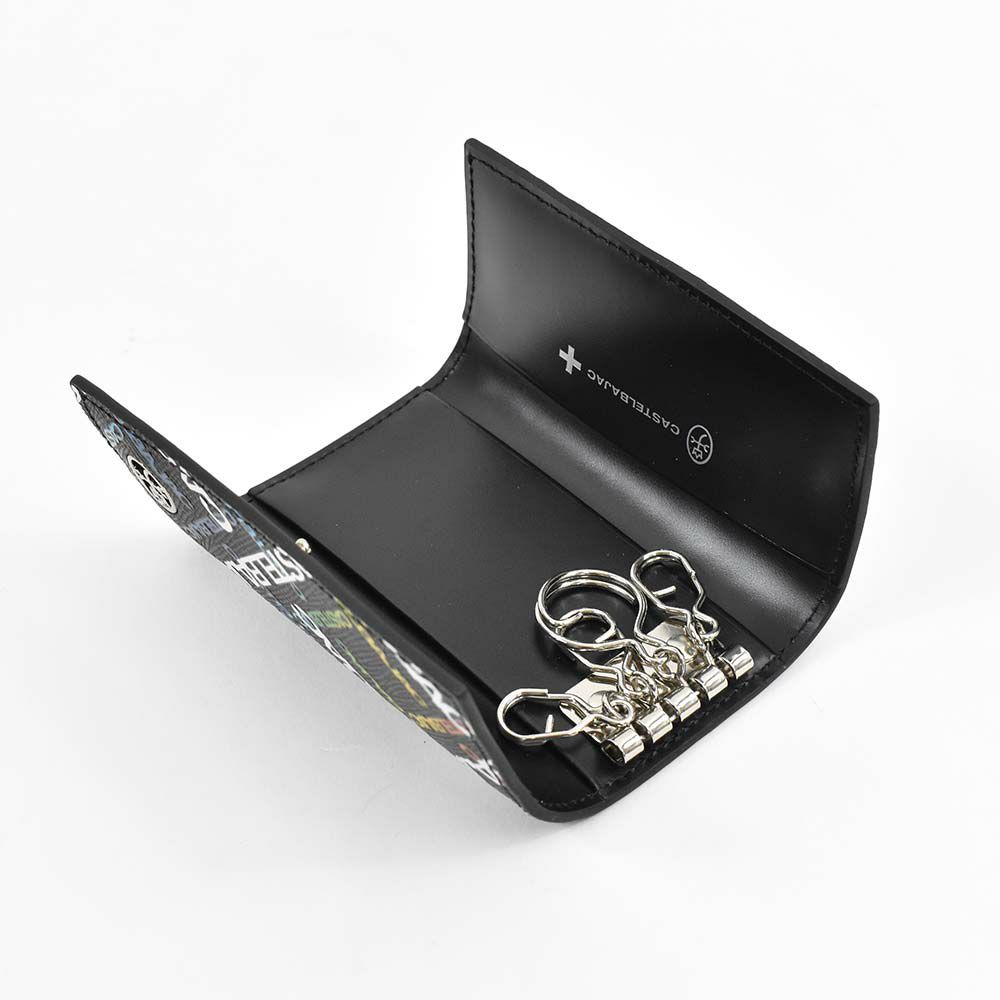 カステルバジャックキーケースCASTELBAJACカルル本革革レザーメンズレディース5連コンパクト人気ブランドおしゃれ大容量人気プレゼント男性女性53622