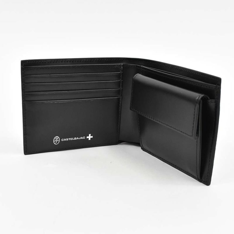 カステルバジャック財布二つ折りメンズレディースカルルCASTELBAJAC二つ折り財布本革革レザー2つ折り2つ折り財布折りたたみ人気ブランドコンパクト薄いシンプルおしゃれ人気53623