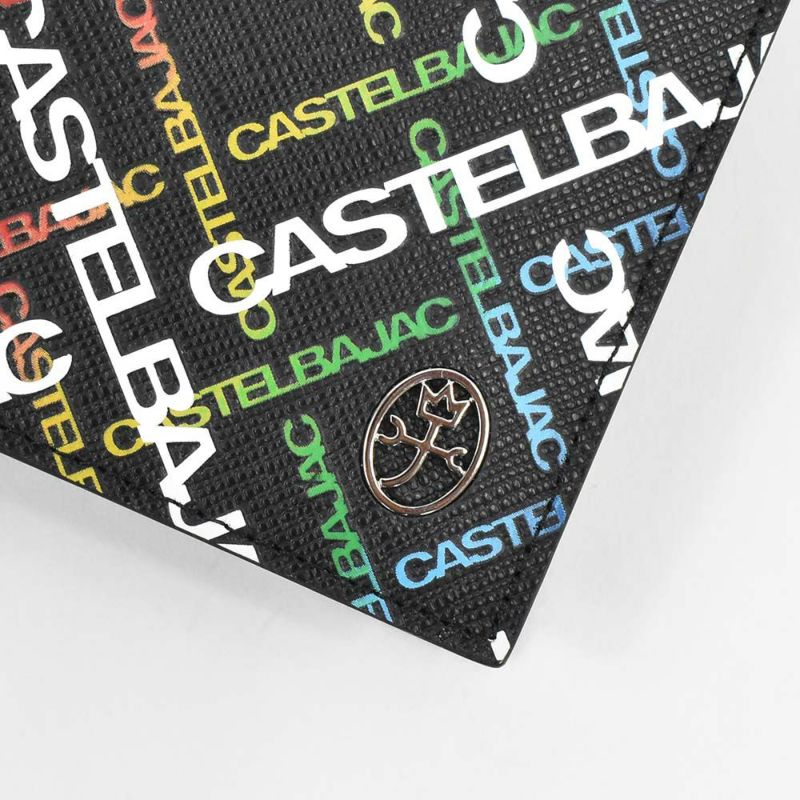 カステルバジャック財布二つ折りメンズレディースカルルCASTELBAJAC二つ折り財布本革革レザー2つ折り2つ折り財布折りたたみ人気ブランドコンパクト薄いシンプルおしゃれ人気53623