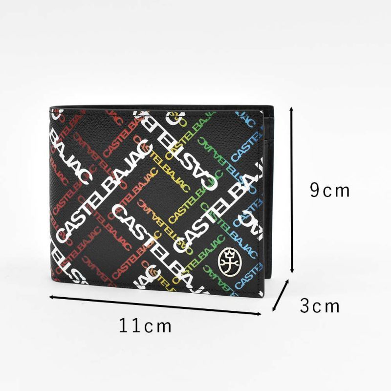 カステルバジャック財布二つ折りメンズレディースカルルCASTELBAJAC二つ折り財布本革革レザー2つ折り2つ折り財布折りたたみ人気ブランドコンパクト薄いシンプルおしゃれ人気53623
