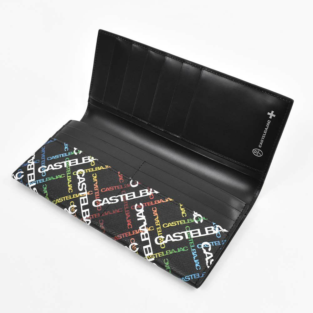 カステルバジャック財布長財布かぶせメンズレディースカルルCASTELBAJAC本革革レザー小銭入れ付き小銭入れあり札入れ大容量彼氏ギフトプレゼントブランド薄いメンズ長財布ロングウォレット53624