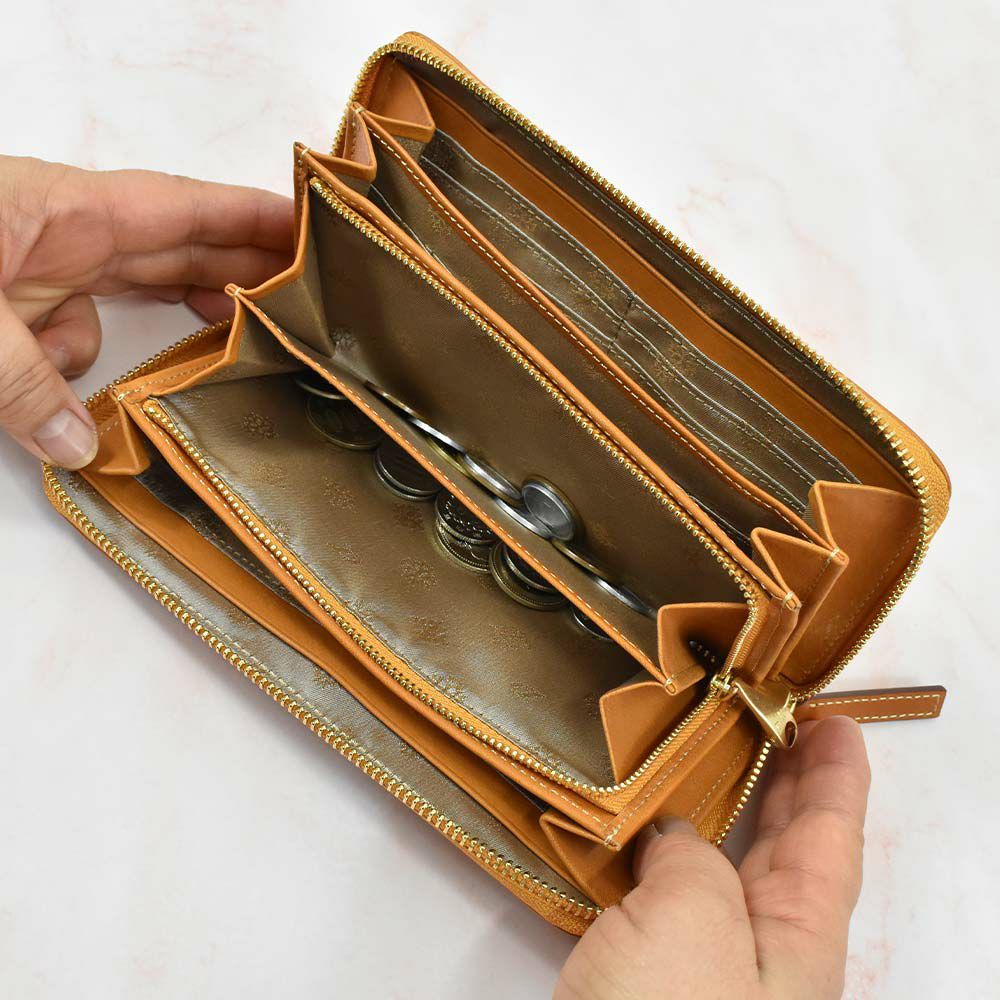 ダコタDakota長財布レディースコッチャラウンドファスナー財布ファスナーレディース財布レディース長財布本革革レザー大容量ブランドおしゃれ薄いカード入れ多いカードポケット多数30代40代50代30343