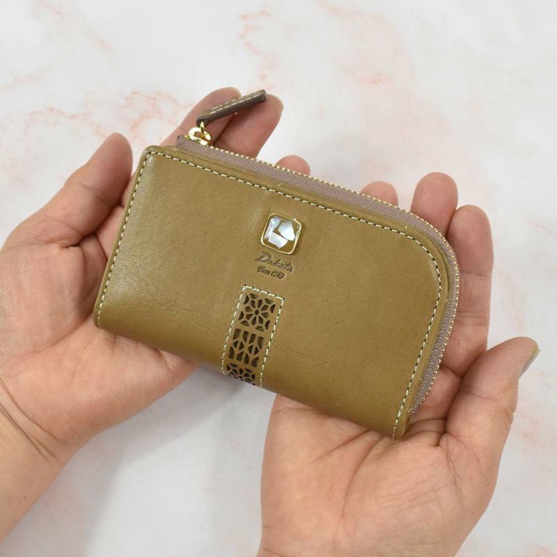 ダコタDakotaキーケース小銭入れ付きスマートキーレディース本革革レザーおしゃれファスナー付き鍵ケース鍵入れ4連コンパクト人気ブランドかわいいキーケース大容量評判女性ギフトプレゼント30346