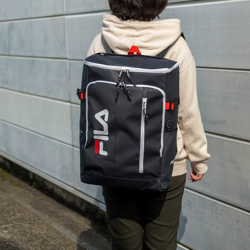 【2022新作】フィラリュックFILA30LA3ボックス型大容量サインメンズレディース中学生高校生女子高生男子女子リュックサックスクールリュック通学リュックスポーツリュックブランドコンパクト7762