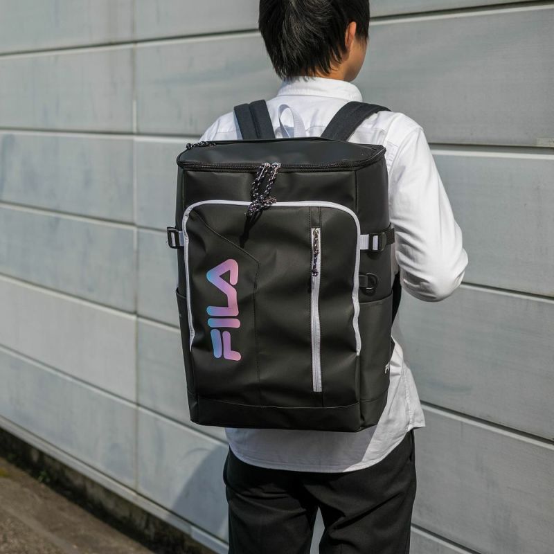 【2022新作】フィラリュックFILA30LA3ボックス型大容量サインメンズレディース中学生高校生女子高生男子女子リュックサックスクールリュック通学リュックスポーツリュックブランドコンパクト7762