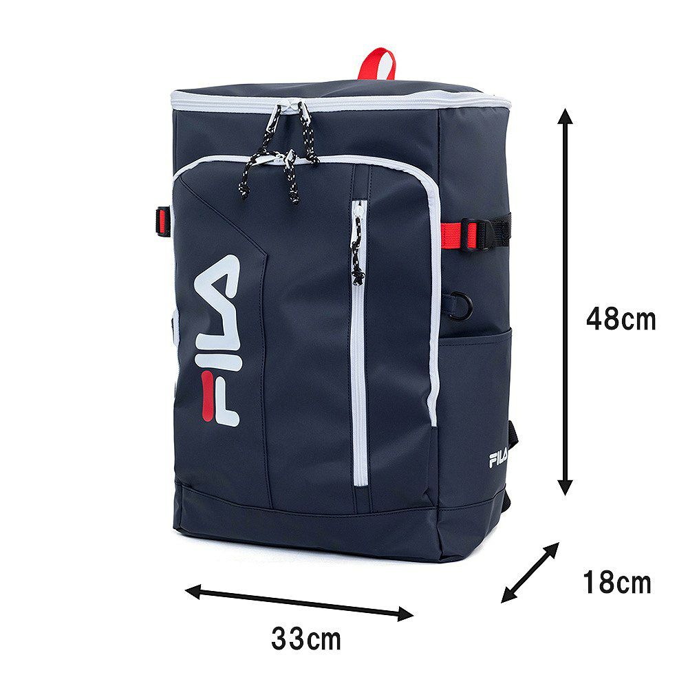 【2022新作】フィラリュックFILA30LA3ボックス型大容量サインメンズレディース中学生高校生女子高生男子女子リュックサックスクールリュック通学リュックスポーツリュックブランドコンパクト7762