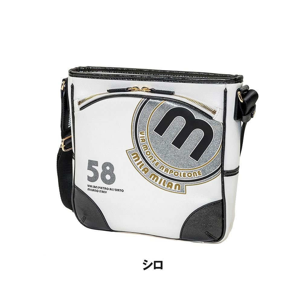 ミラ・ミランショルダーバッグB5バッグmilamilanバビラメンズレディースショルダーバックショルダー斜めがけバック斜め掛けバッグブランド大人おしゃれゴルフゴルフバッグミラミラン251101