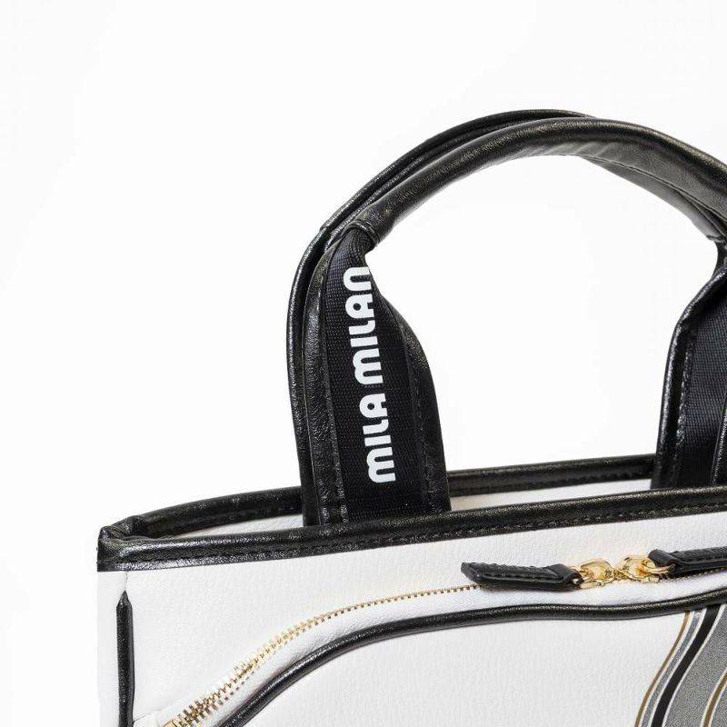 ミラ・ミランドライビングトートバッグB5バッグmilamilanバビラメンズレディースセカンドバッグハンドバッグ手提げブランド大人ゴルフゴルフバッグミラミラン251501