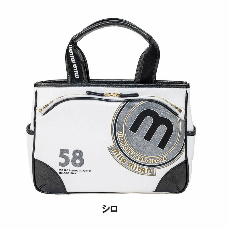 ミラ・ミランドライビングトートバッグB5バッグmilamilanバビラメンズレディースセカンドバッグハンドバッグ手提げブランド大人ゴルフゴルフバッグミラミラン251501