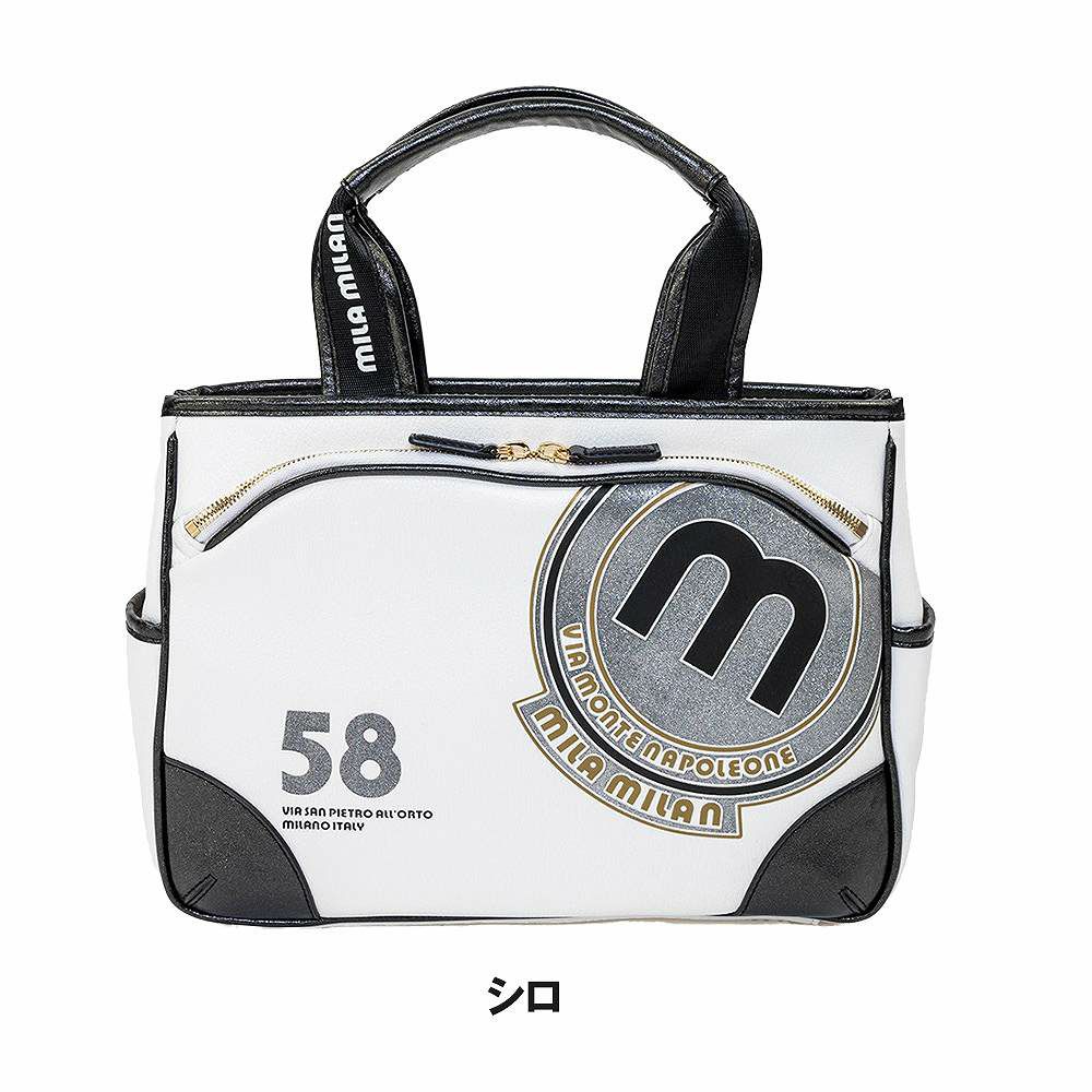 ミラ・ミランドライビングトートバッグB5バッグmilamilanバビラメンズレディースセカンドバッグハンドバッグ手提げブランド大人ゴルフゴルフバッグミラミラン251501