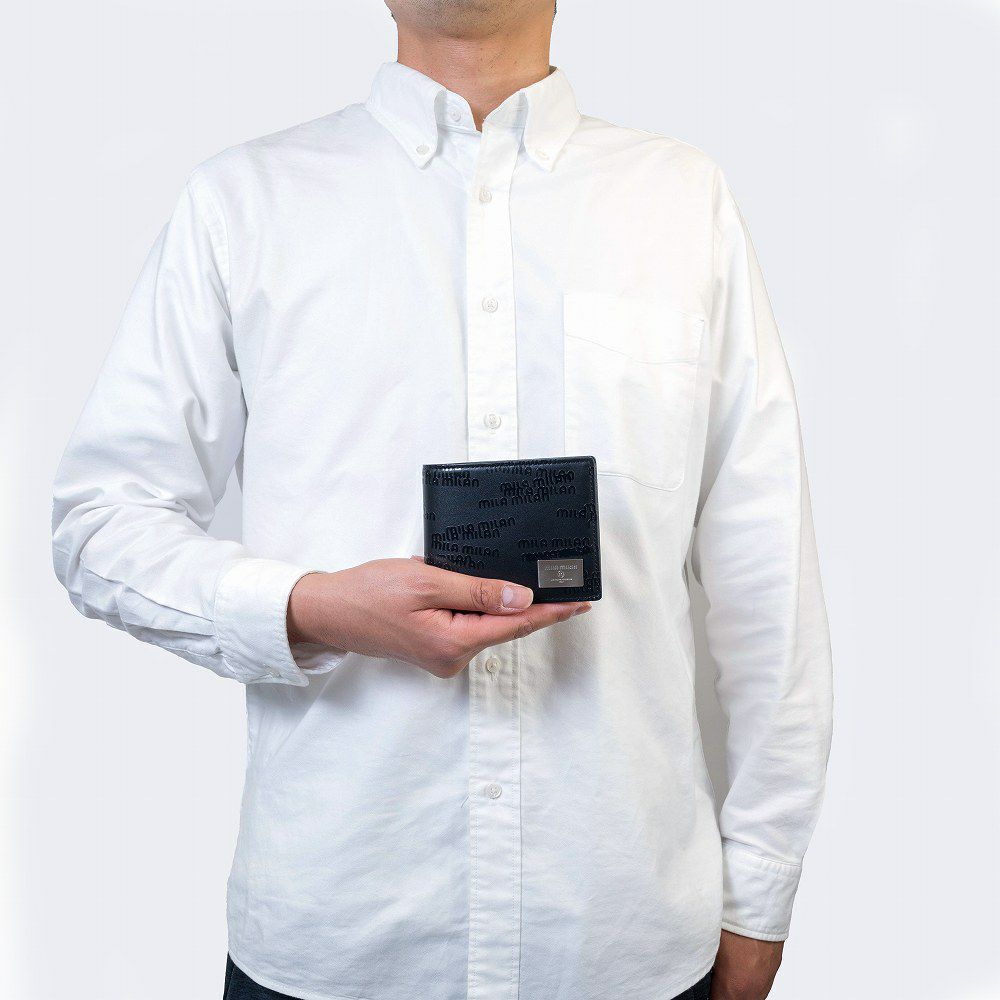 【P最大33倍|お買い物マラソン】ミラ・ミラン財布二つ折りメンズレディース二つ折り財布ブランド人気おすすめmilamilanミラミラン257602