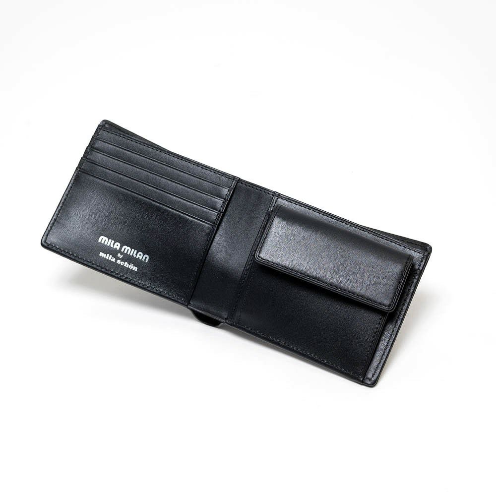 【P最大33倍|お買い物マラソン】ミラ・ミラン財布二つ折りメンズレディース二つ折り財布ブランド人気おすすめmilamilanミラミラン257602