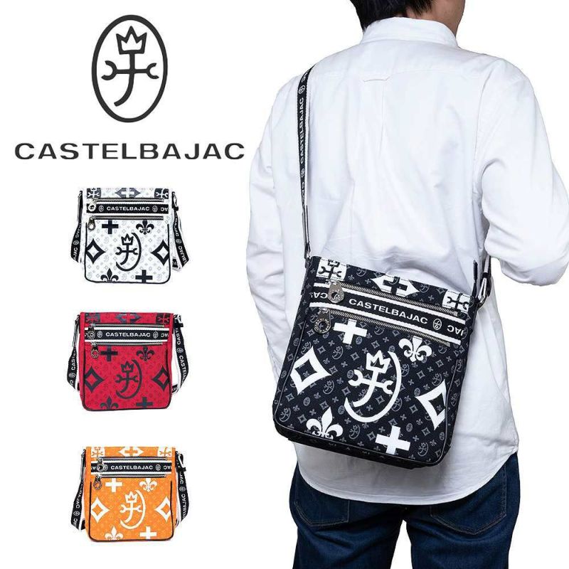 カステルバジャックショルダーバッグB5バッグCASTELBAJACニースメンズレディースショルダーバックショルダー斜めがけバック斜め掛けバッグ肩掛けカバンブランド大人おしゃれコンパクト男性小さめゴルフ38111