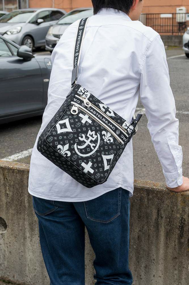 カステルバジャックショルダーバッグB5バッグCASTELBAJACニースメンズレディースショルダーバックショルダー斜めがけバック斜め掛けバッグ肩掛けカバンブランド大人おしゃれコンパクト男性小さめゴルフ38111