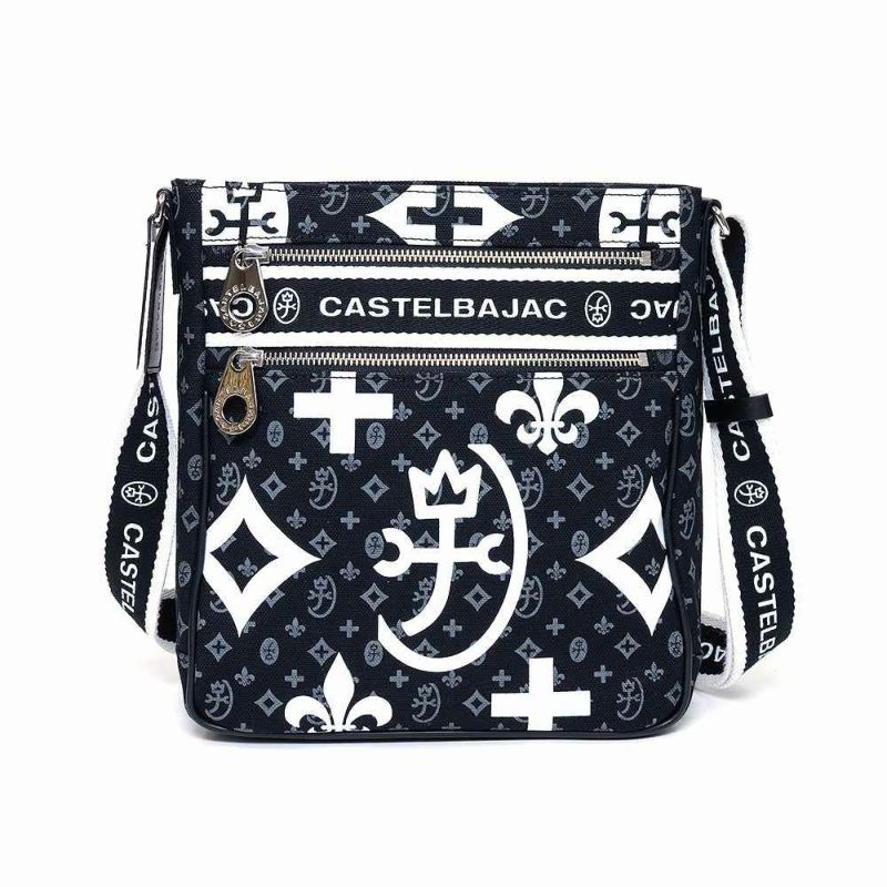 カステルバジャックショルダーバッグB5バッグCASTELBAJACニースメンズレディースショルダーバックショルダー斜めがけバック斜め掛けバッグ肩掛けカバンブランド大人おしゃれコンパクト男性小さめゴルフ38111
